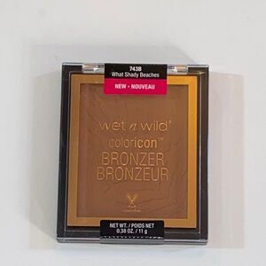 4/$30 Wet n Wild Coloricon Bronzer in Black Case 743B What Shady Beaches